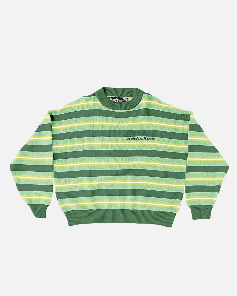 CASINO STRIPES KNIT PALE JADE