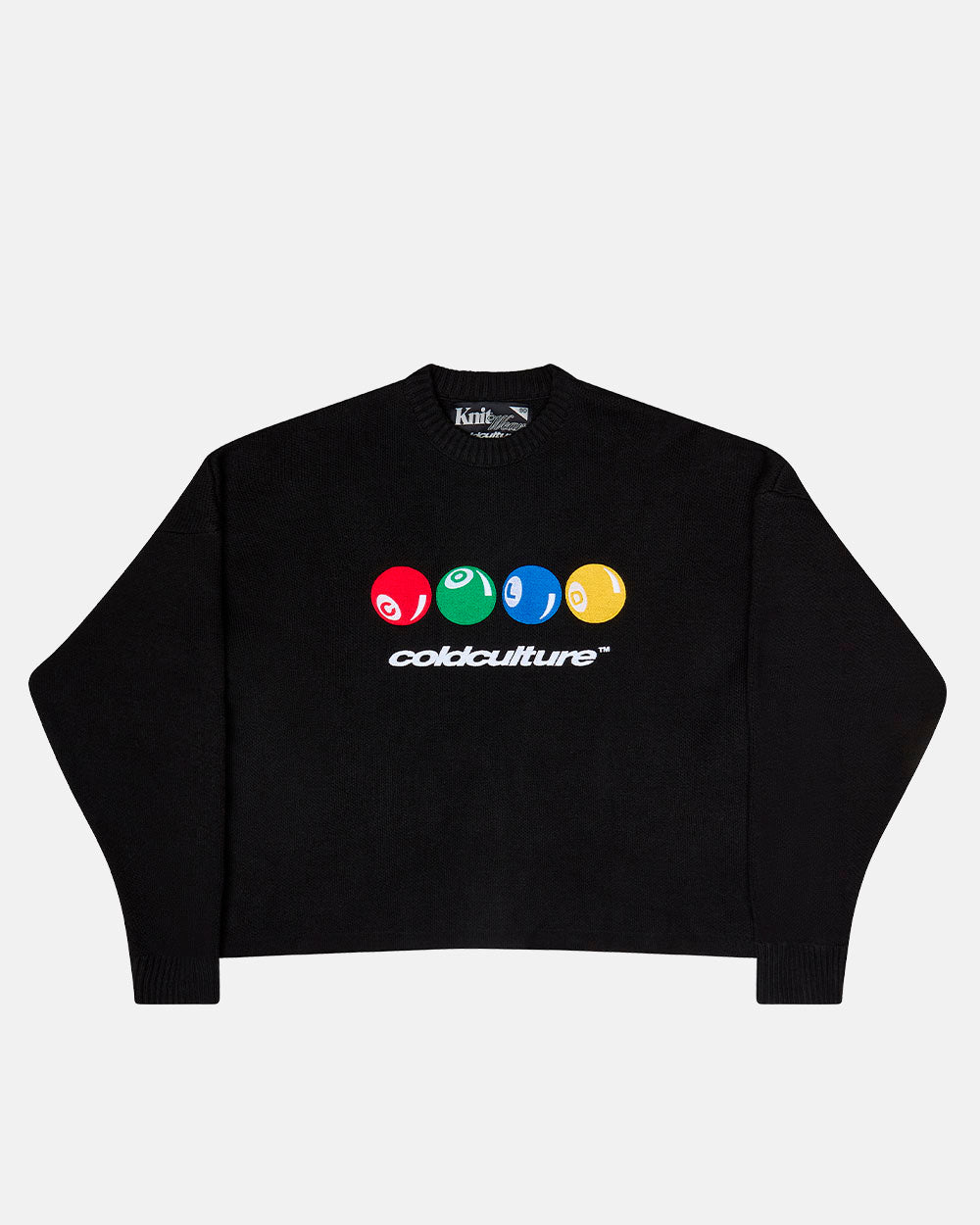 POOL KNIT BLACK