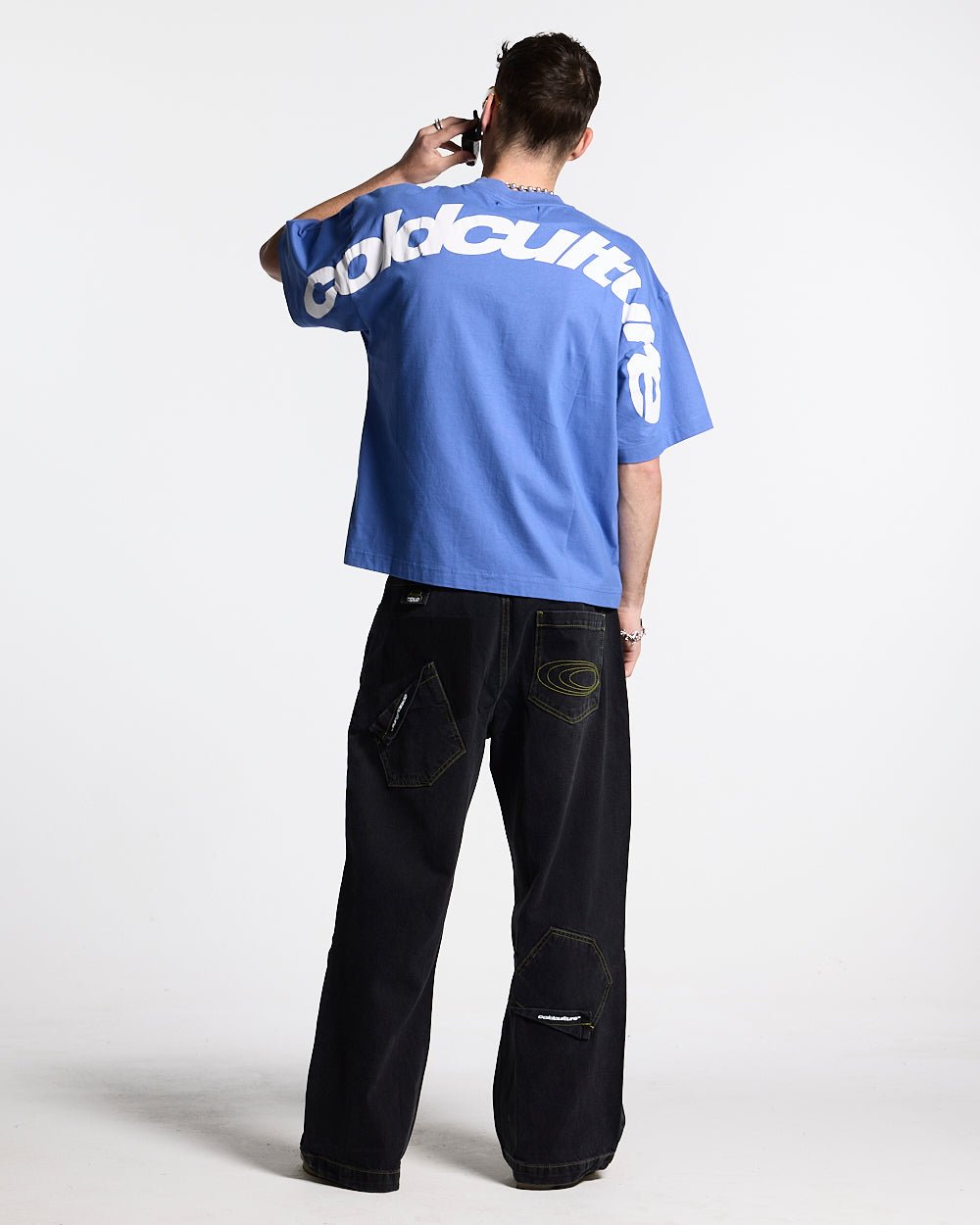 CURVED TEE AMPARO BLUE