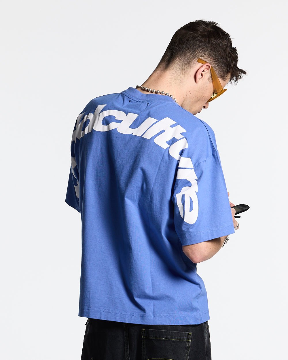 CURVED TEE AMPARO BLUE