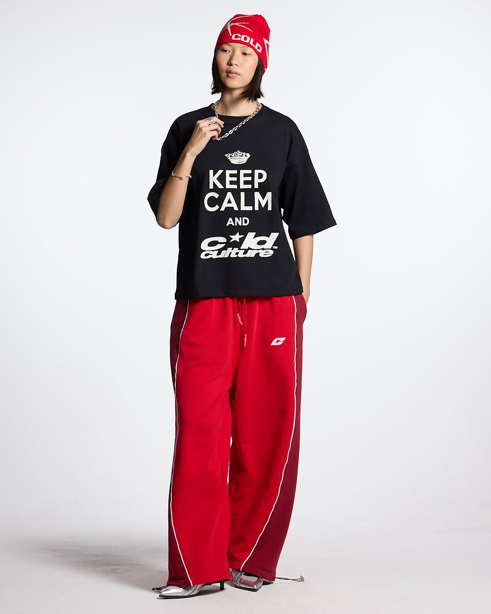 KEEP CALM TEE BLACK