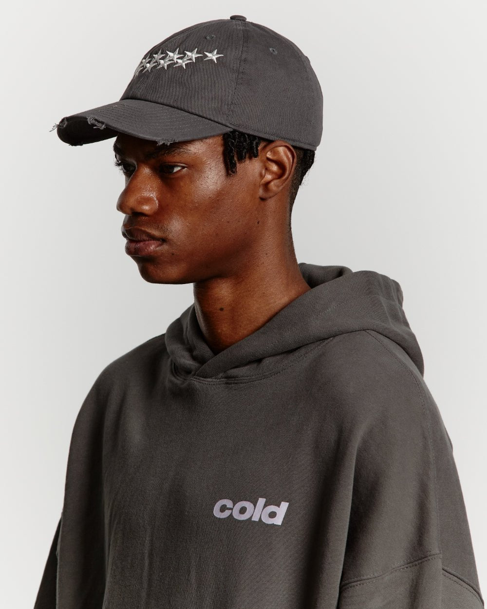 STARS CAP DARK GREY