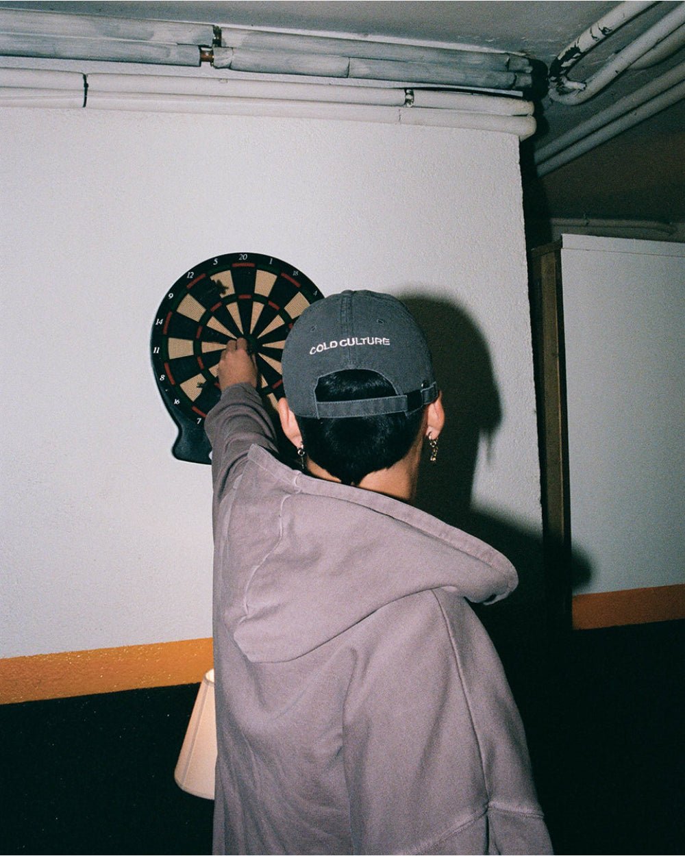 STARS CAP DARK GREY