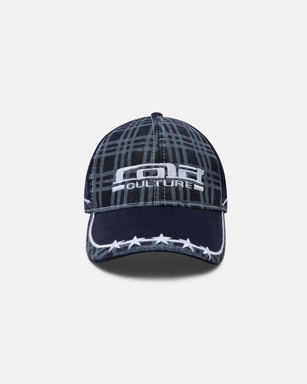 GRID CAP DARK BLUE