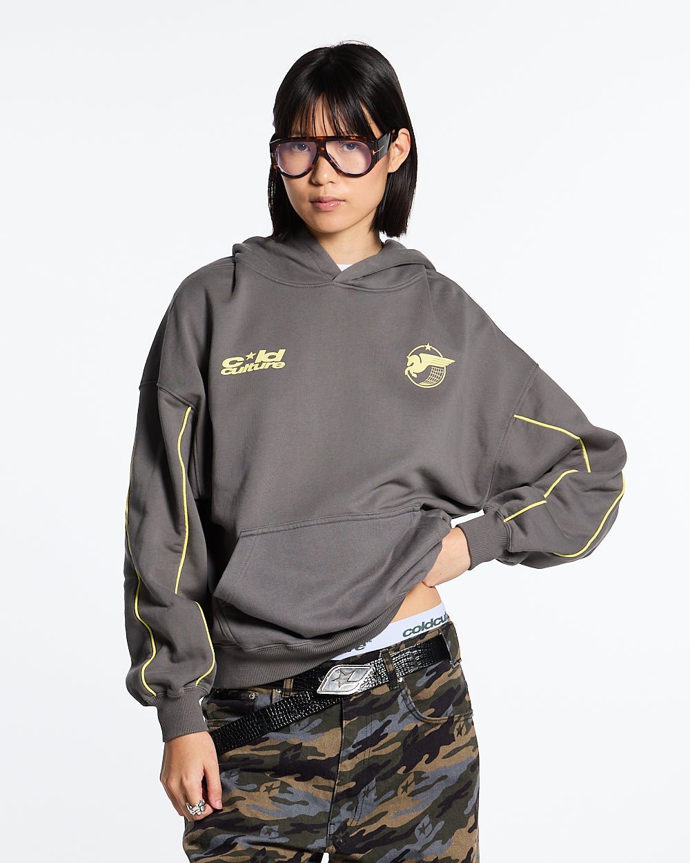 STORMWING HOODIE CHARCOAL GREY