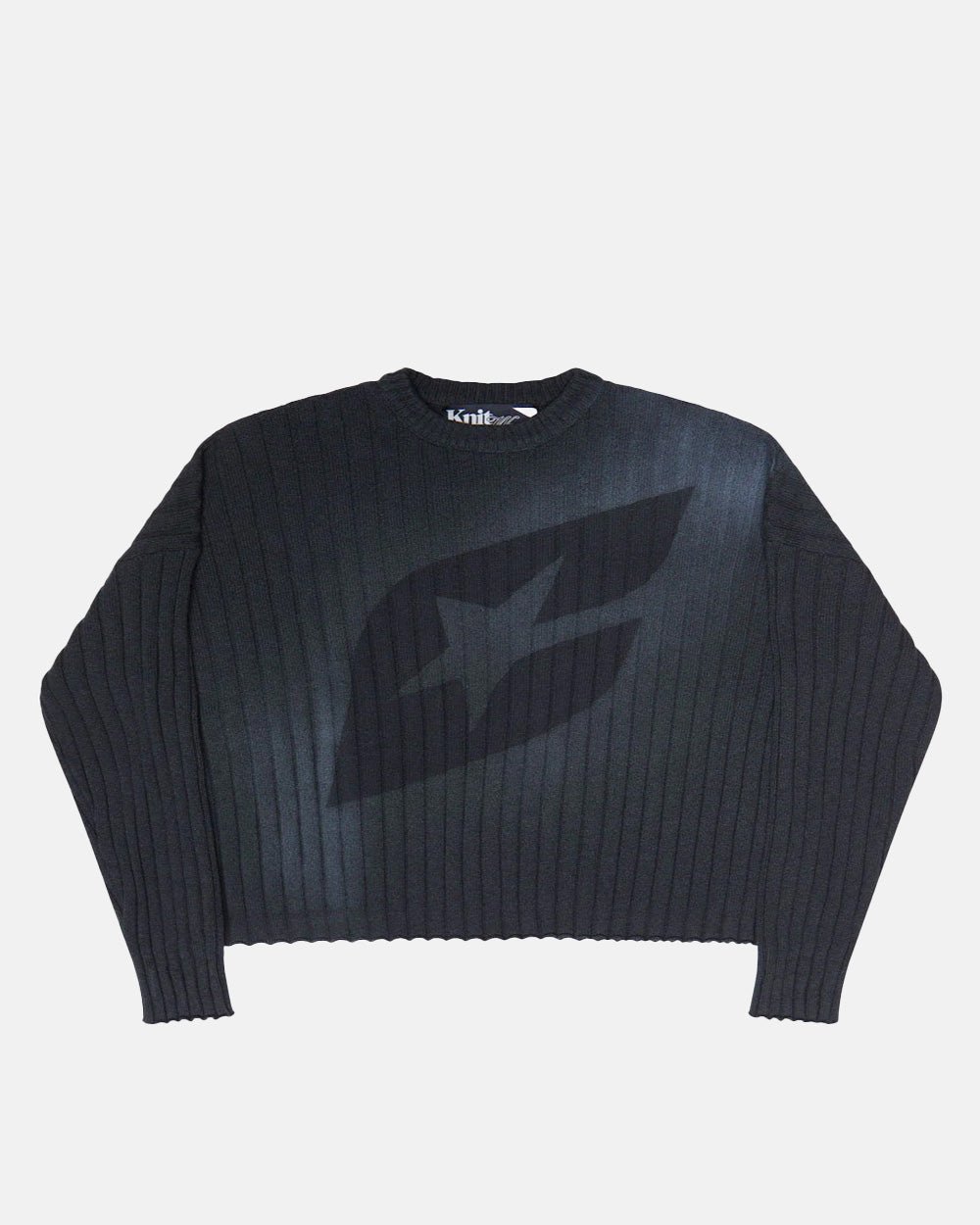 MIST KNIT GRADIENT GREY