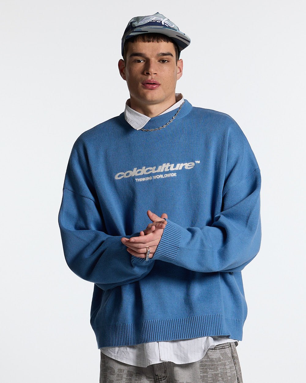 ESSENTIAL KNIT WINDWARD BLUE