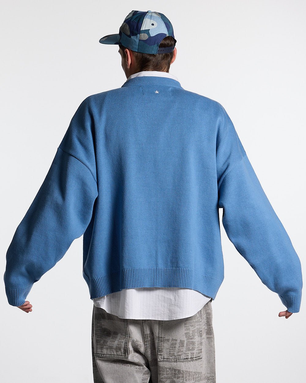 ESSENTIAL KNIT WINDWARD BLUE