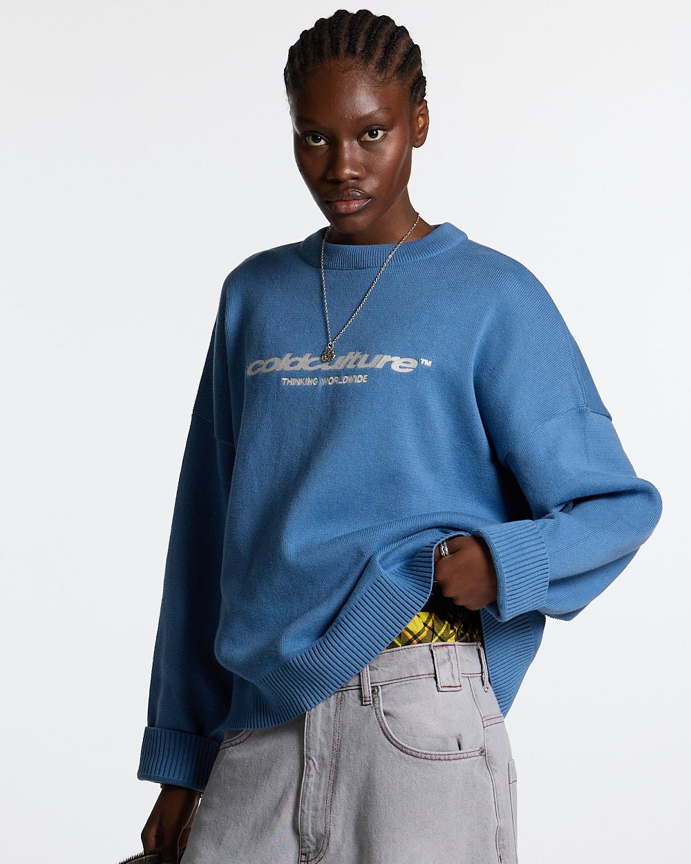 ESSENTIAL KNIT WINDWARD BLUE