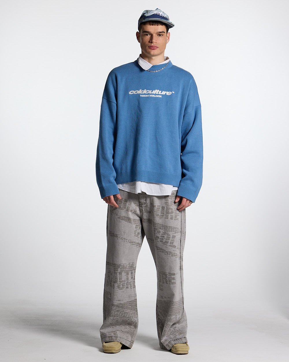 ESSENTIAL KNIT WINDWARD BLUE