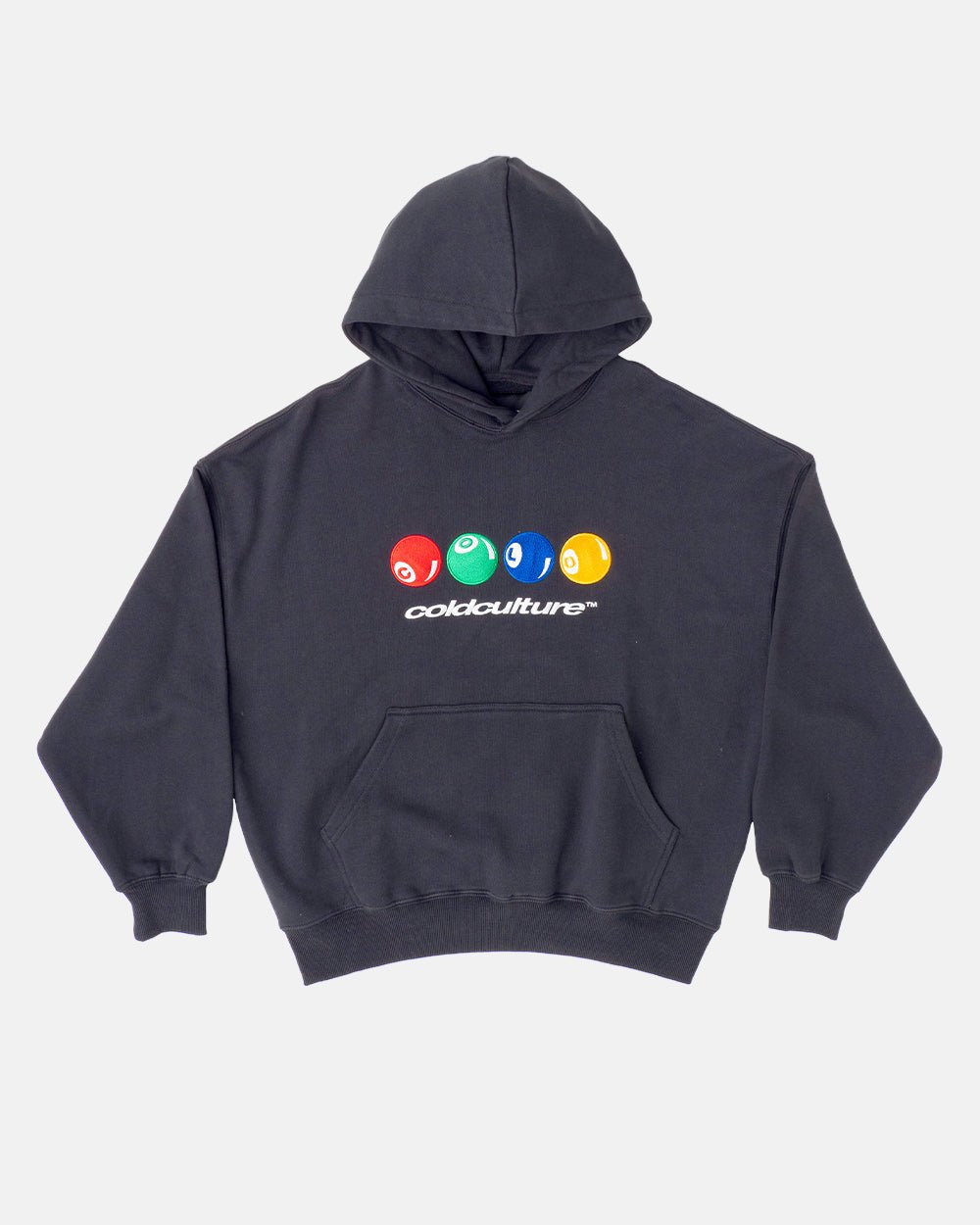 POOL COLORS HOODIE DARK BLUE