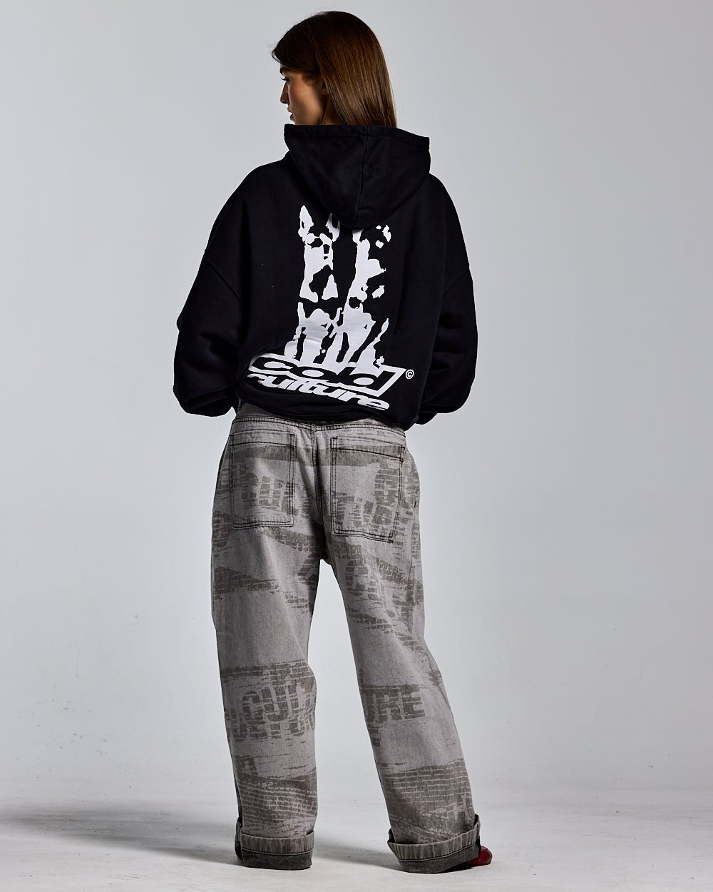 DOGS HOODIE BLACK