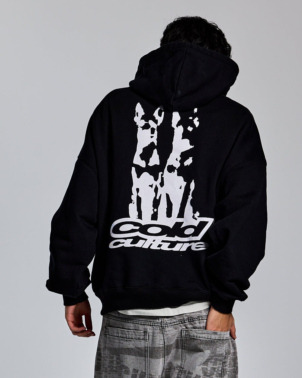 DOGS HOODIE BLACK
