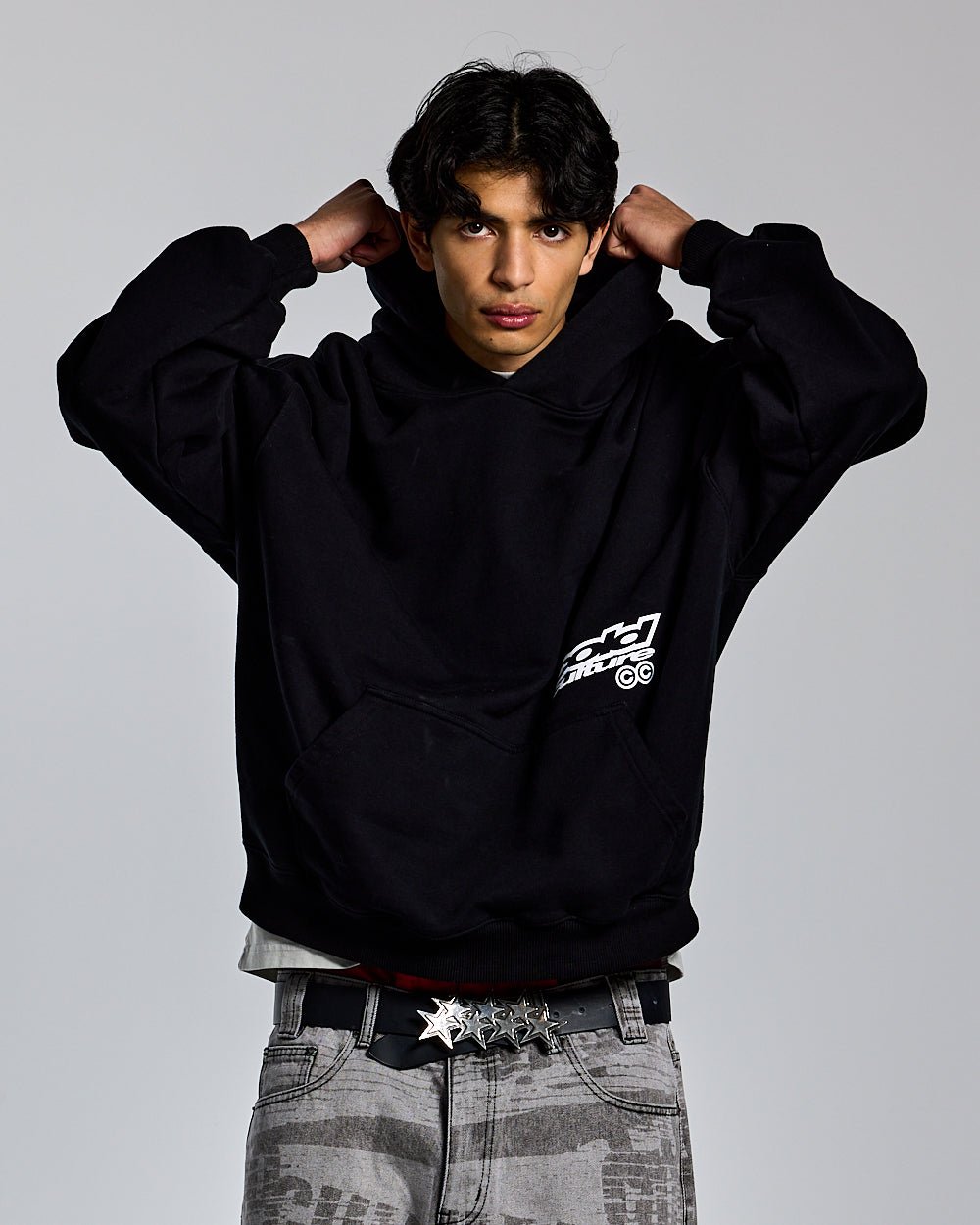 DOGS HOODIE BLACK