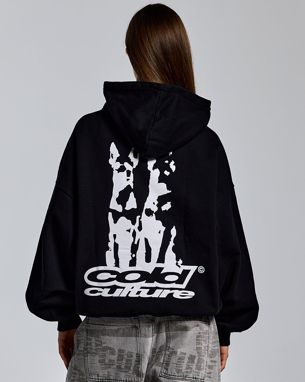 DOGS HOODIE BLACK