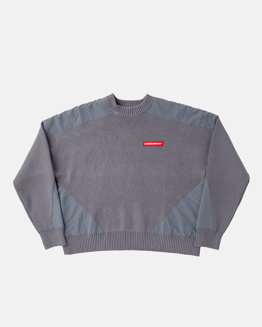 INFRARED KNIT GUNMETAL GREY