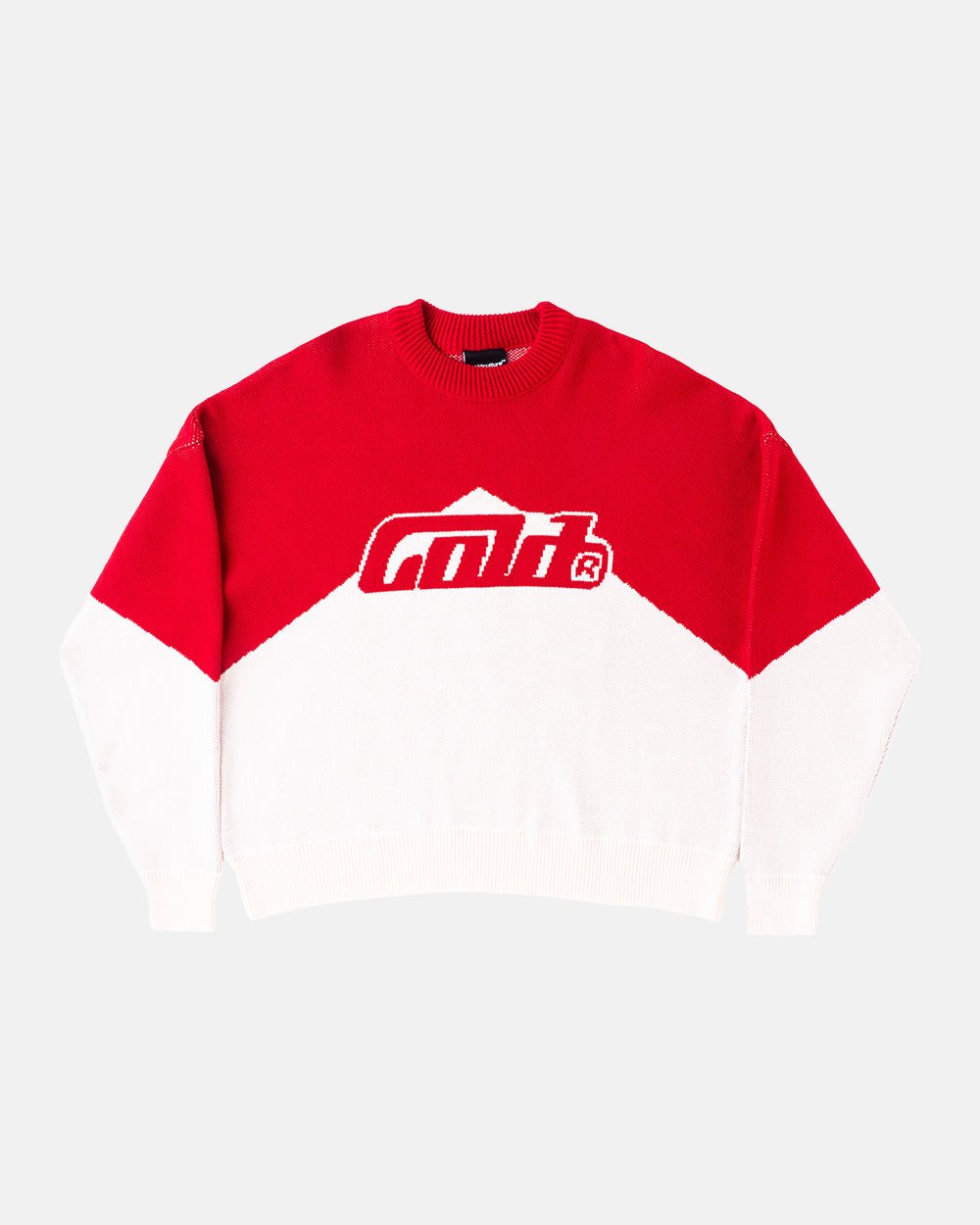 SMOKING KNIT RED/BEIGE