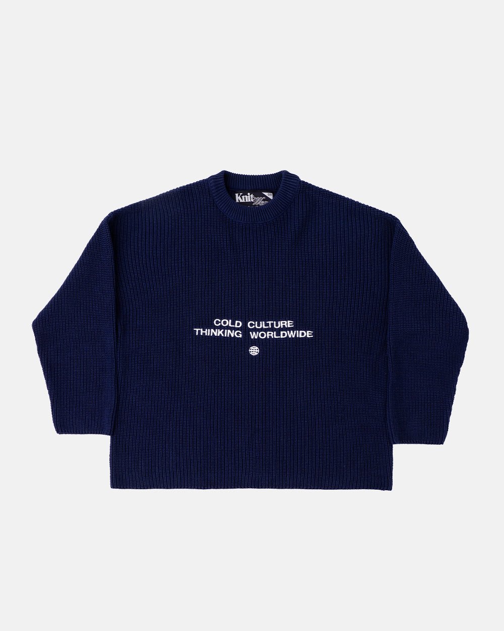 CLAIM RIBBED KNIT DARK NAVY