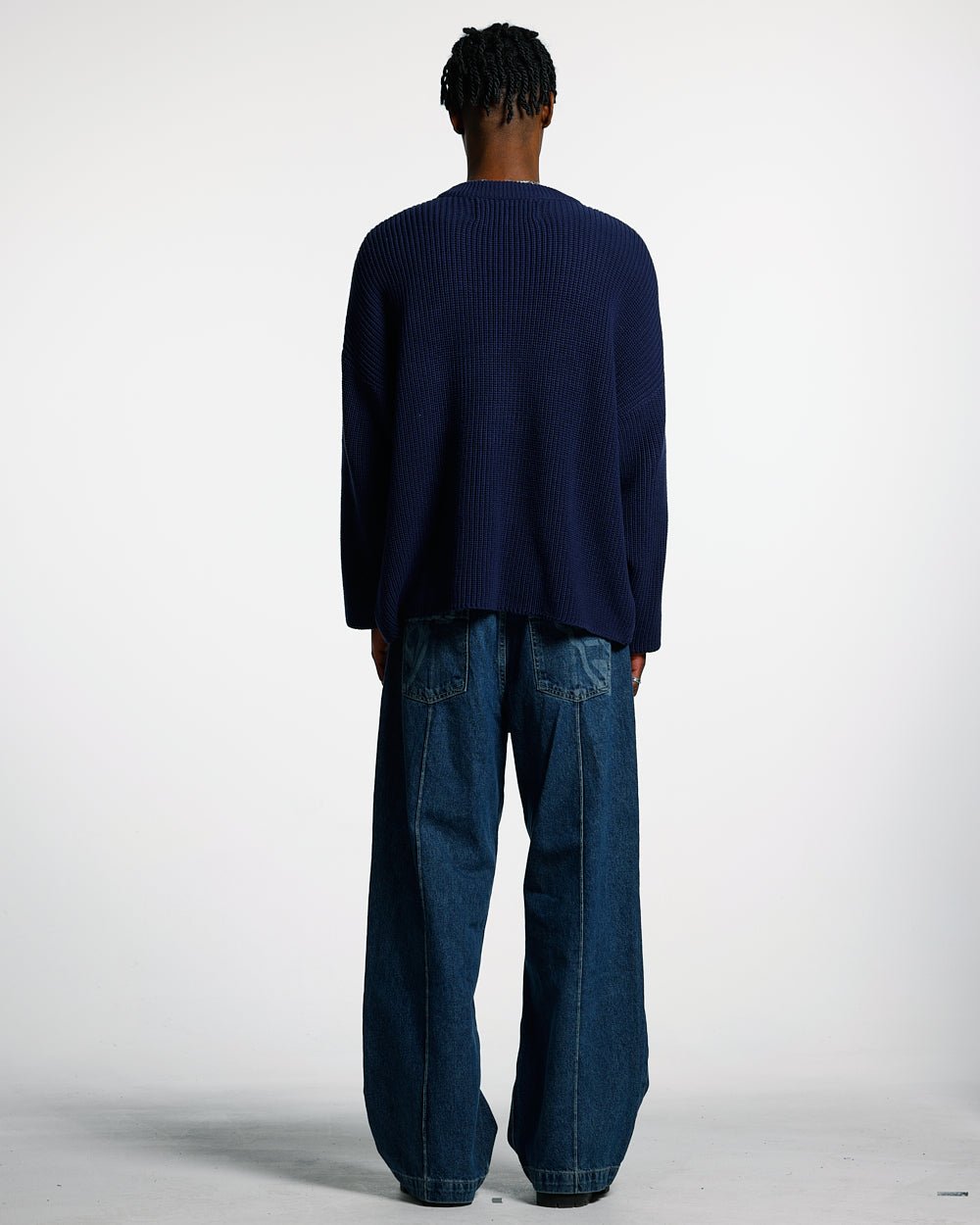 CLAIM RIBBED KNIT DARK NAVY