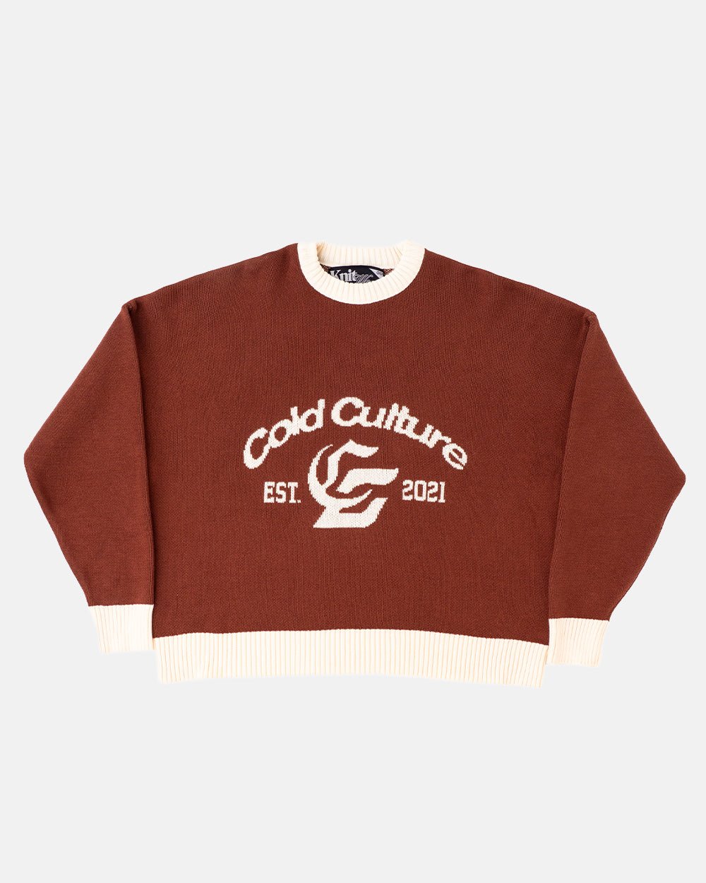 ACADEMY KNIT CHOCOLATE BROWN