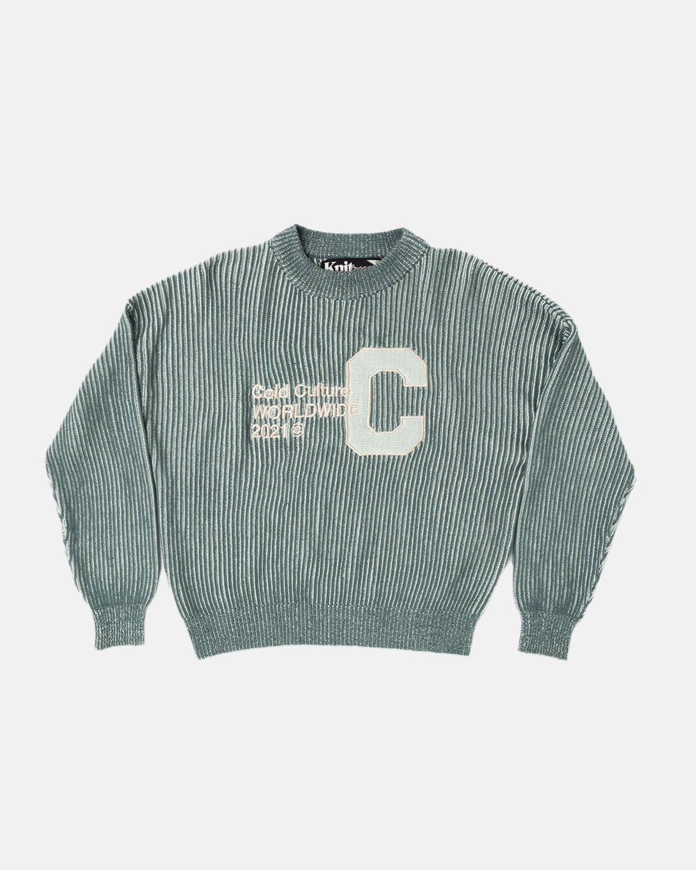 COLD UNIVERSITY KNIT WARM GREEN