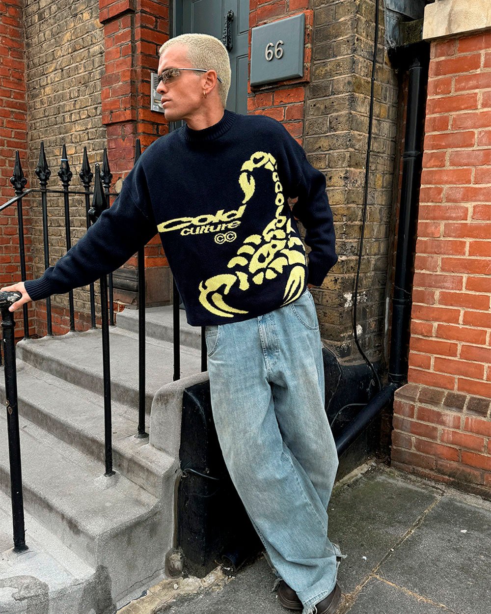 POISON KNITWEAR HEAVY BLUE