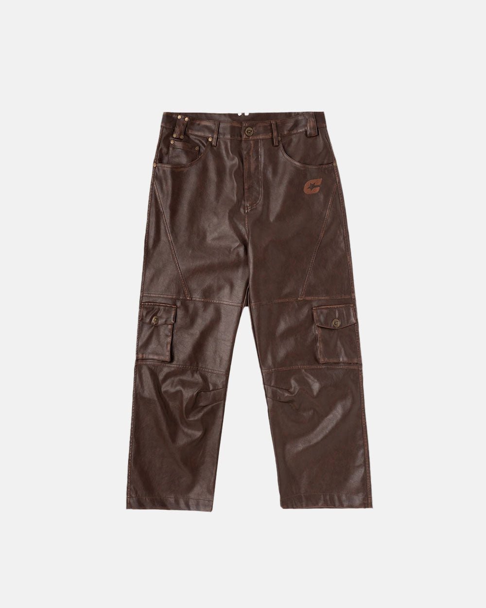 CARGO V2 PANTS BROWN LEATHER