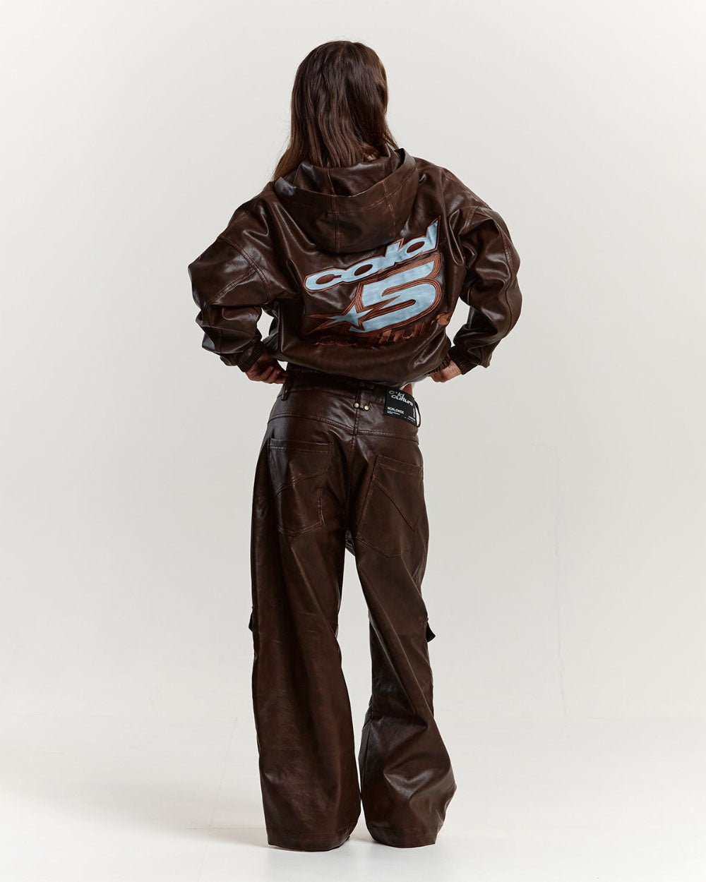 CARGO V2 PANTS BROWN LEATHER