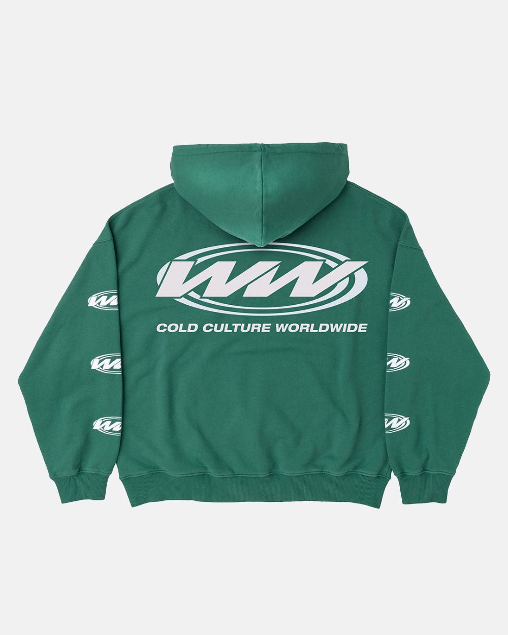 WORLDWIDE CIRCLE HOODIE SHALE GREEN