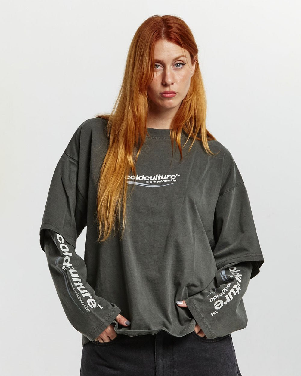 ENTERPRISE LONGSLEEVE TEE GREY