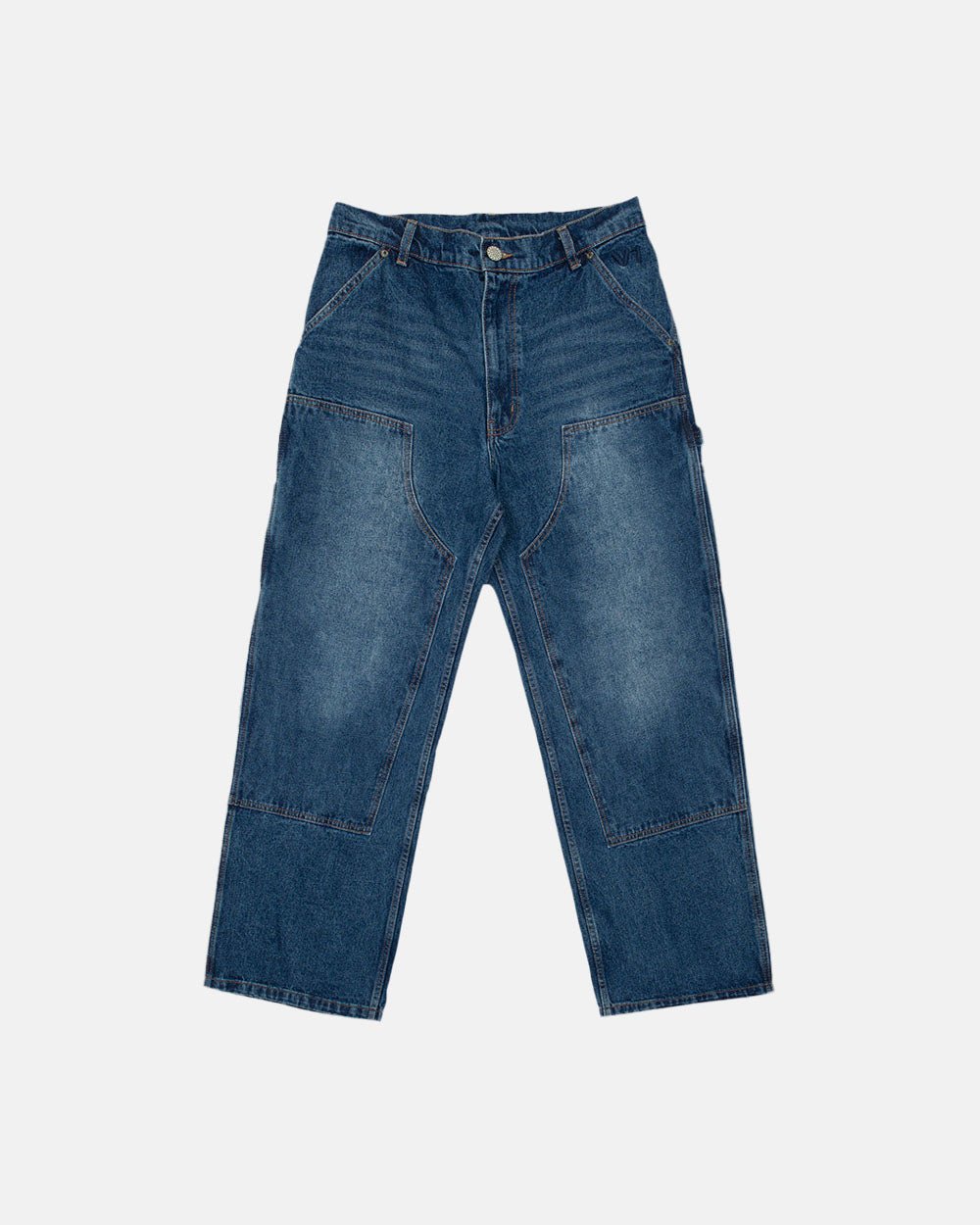LIBERTY V1 DOUBLE KNEE PANTS FADED BLUE