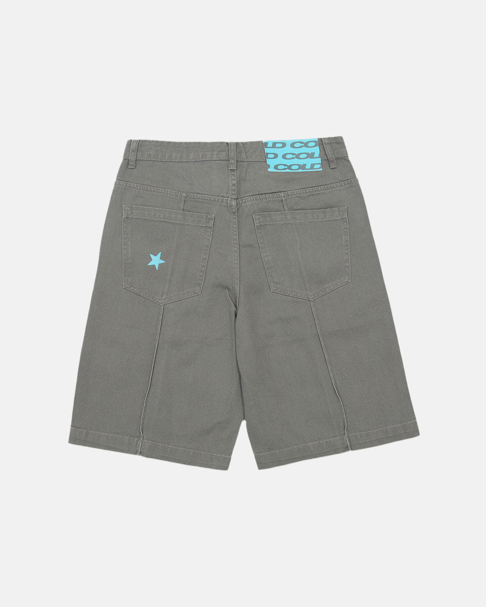 PINTUCK V2 SHORTS DUST GREY TWILL