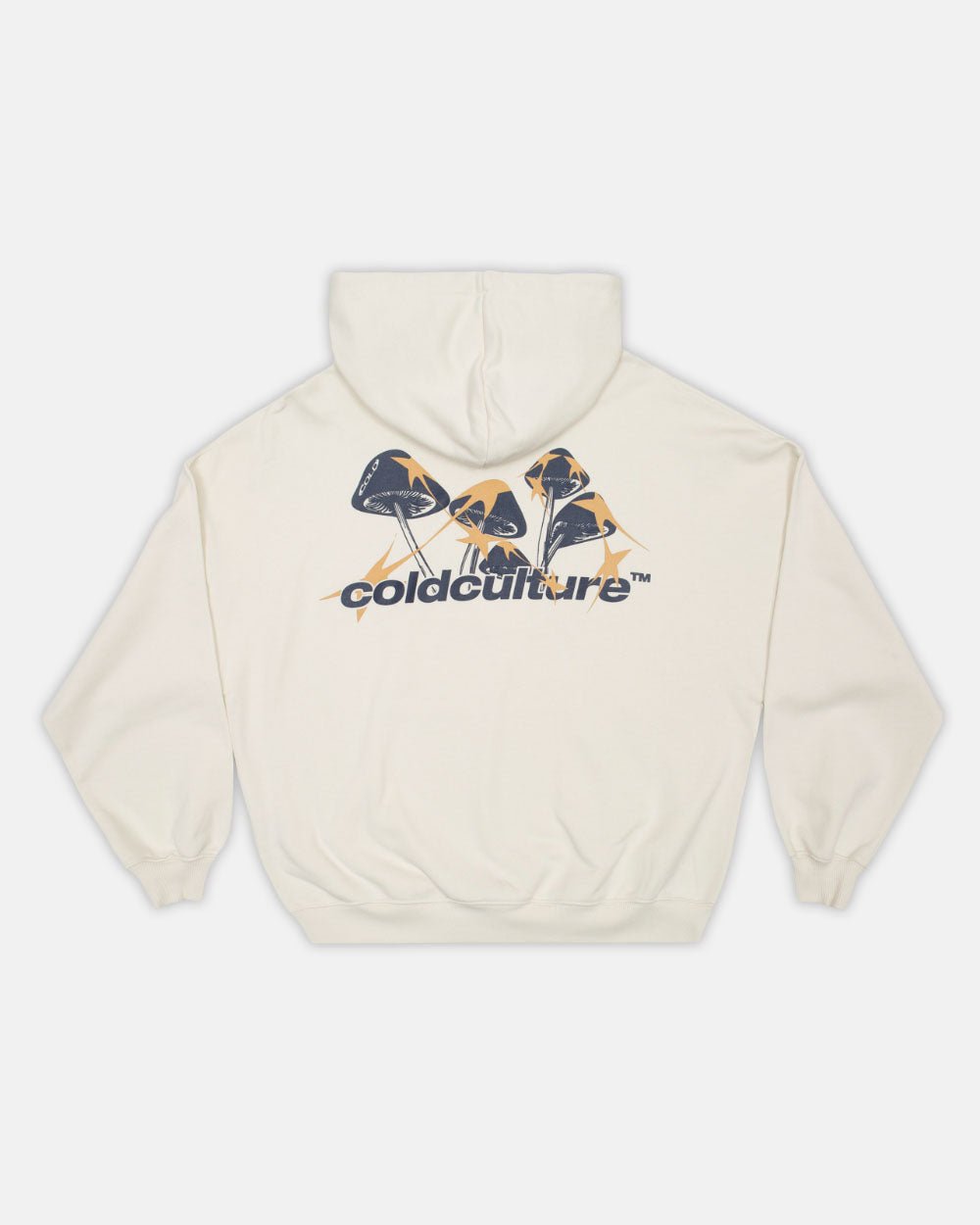 MUSHROOMS HOODIE IVORY WHITE