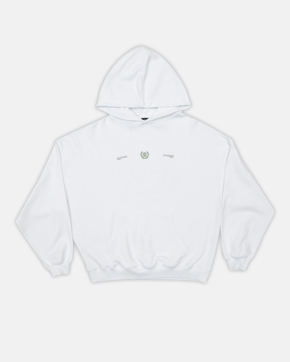 LAUREL WORLD HOODIE WHITE
