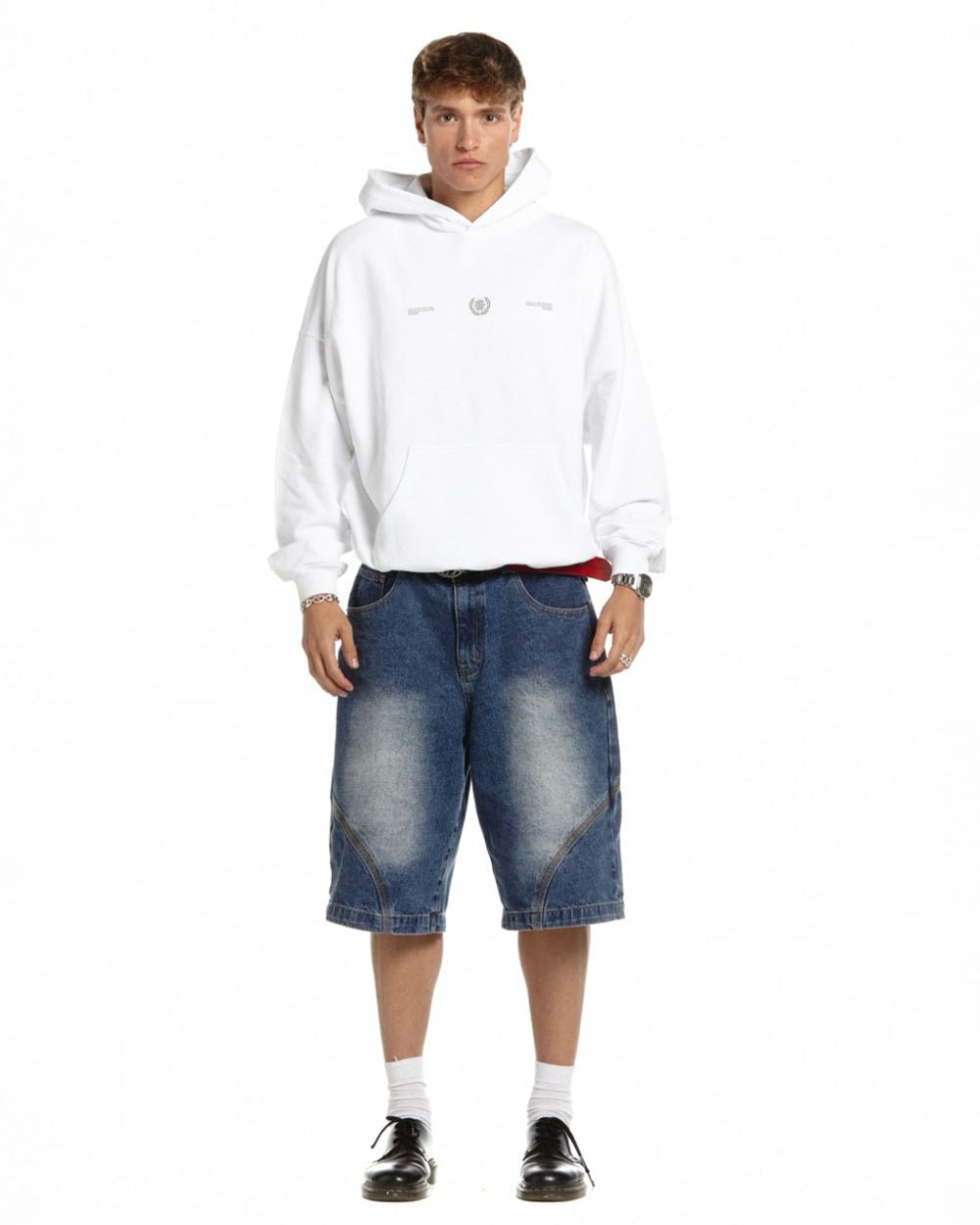 LAUREL WORLD HOODIE WHITE