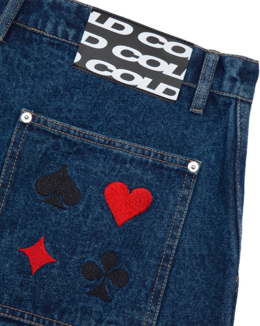 V1 CARPENTER SHORTS DARK DENIM