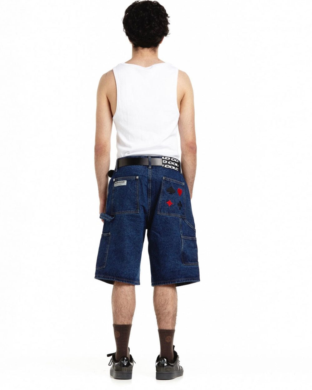 V1 CARPENTER SHORTS DARK DENIM