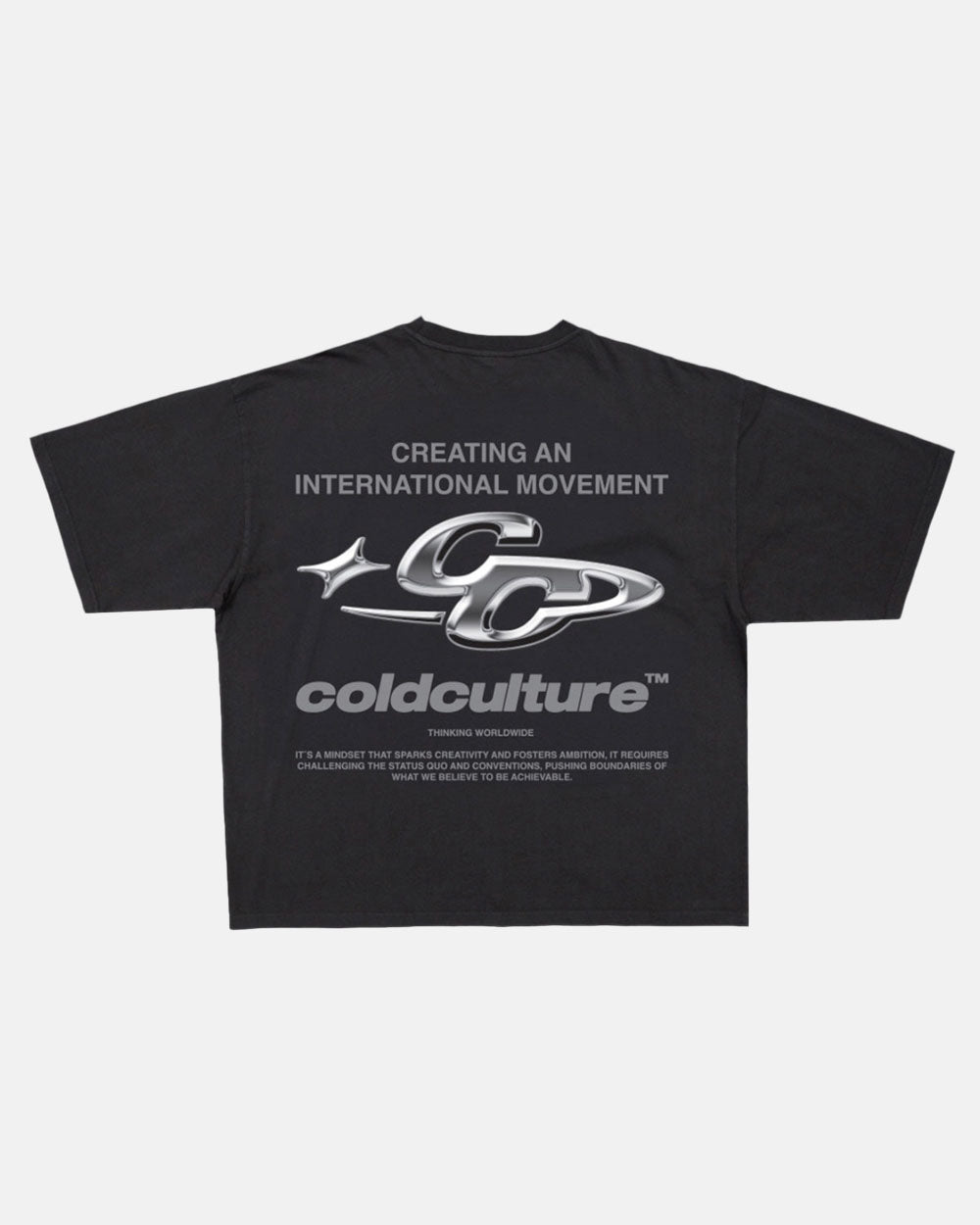 SPARKLY TEE BLACK