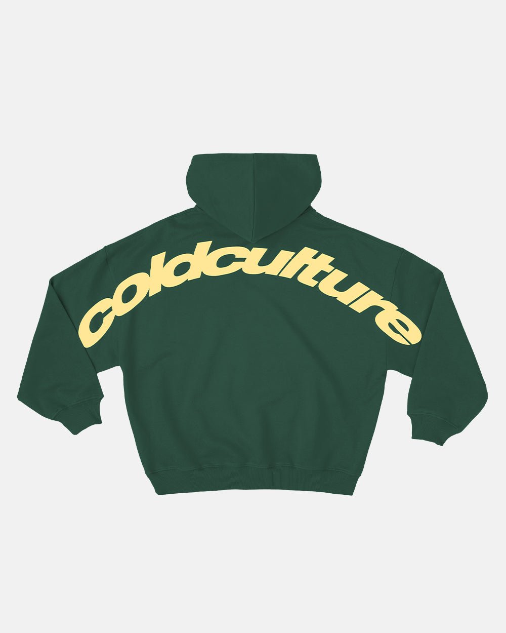 CURVED HOODIE JUNGLE GREEN