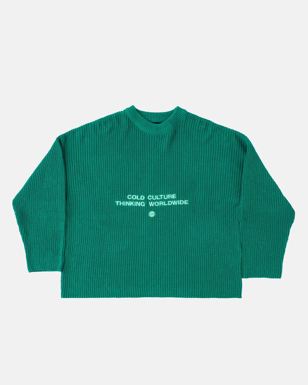 CLAIM RIBBED KNIT GREEN