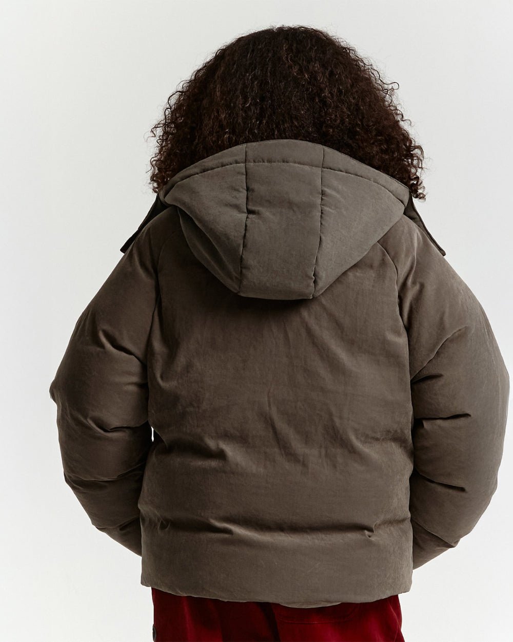 PILLOW PUFFER SHADY BROWN