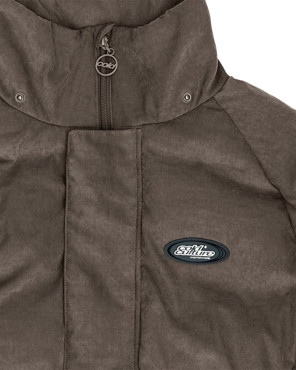 PILLOW PUFFER SHADY BROWN