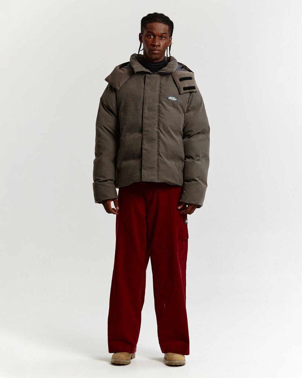 PILLOW PUFFER SHADY BROWN