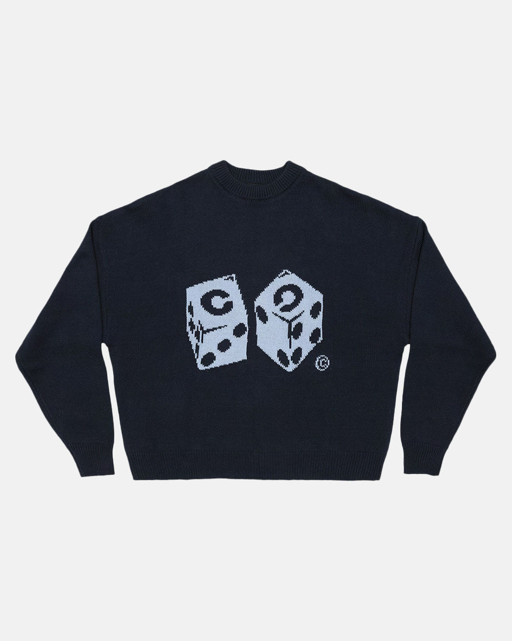 DICE KNIT NIGHT BLUE