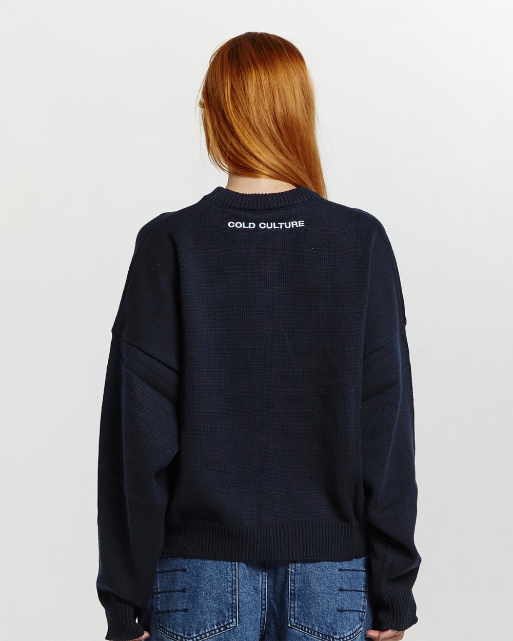 DICE KNIT NIGHT BLUE