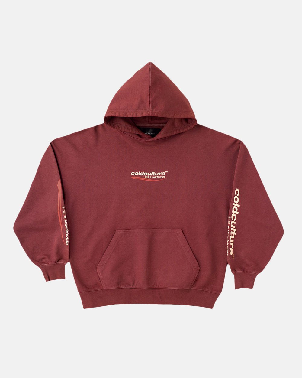 ENTERPRISE HOODIE WARM RED