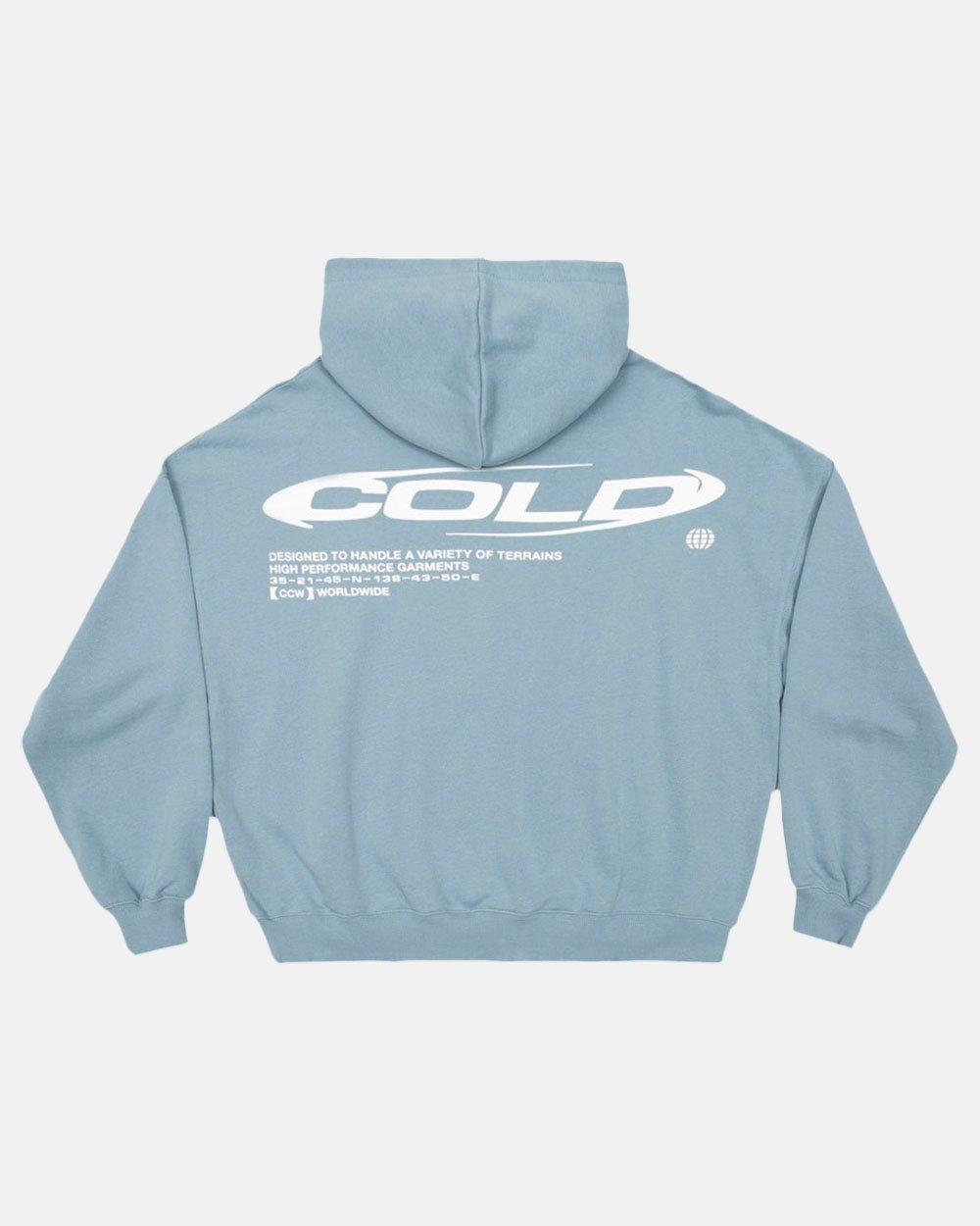 TRAILS HOODIE SHADY BLUE