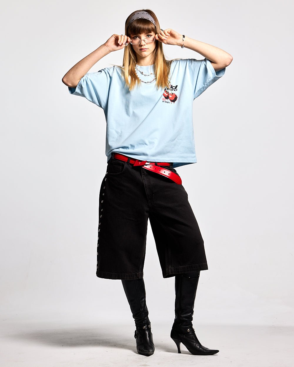 CHERRY TEE DREAM BLUE