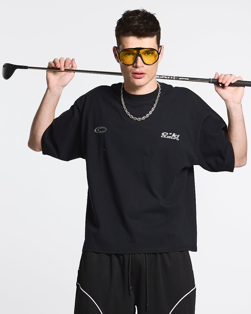 555 TEE BLACK
