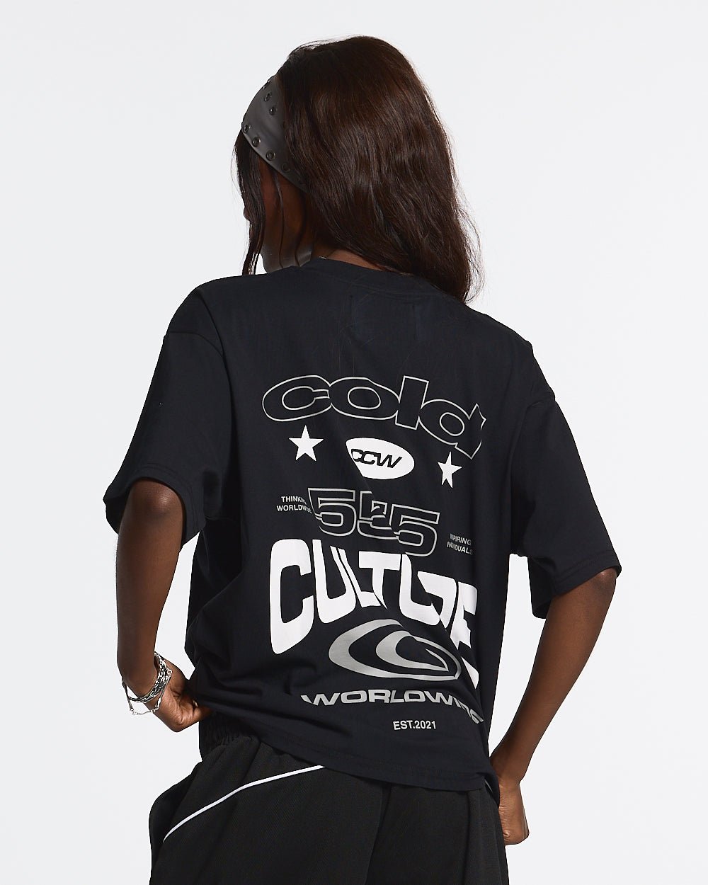 555 TEE BLACK